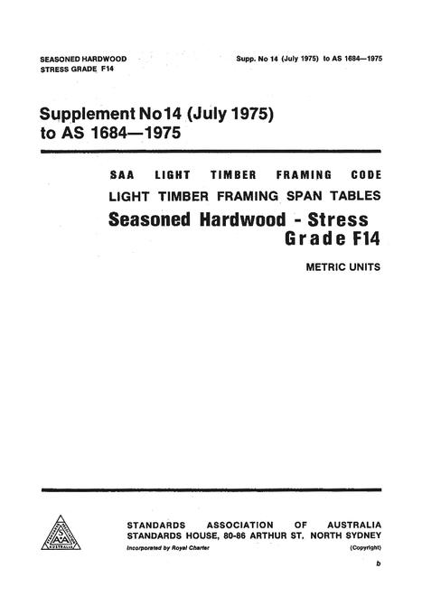 AS 1684 SUPP 14-1975