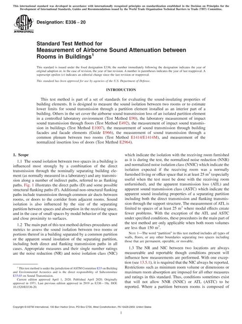 ASTM E336-20
