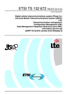 ETSI TS 132 672