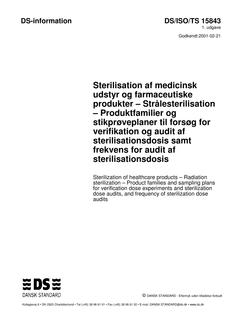 DANSK DS/ISO/TS 15843
