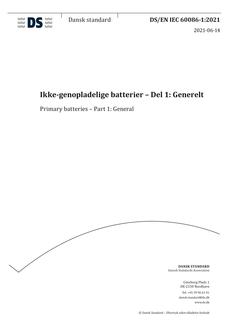 DANSK DS/EN IEC 60086-1