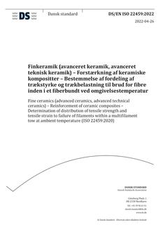 DANSK DS/EN ISO 22459