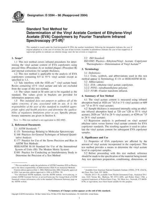 ASTM D5594-98(2004)
