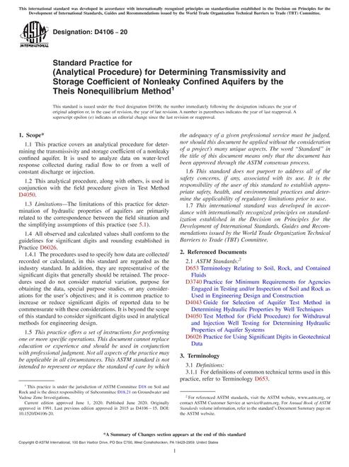 ASTM D4106-20