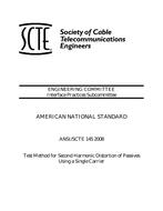 SCTE 145 2008