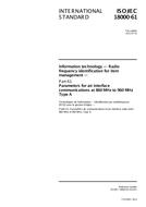 ISO/IEC 18000-61:2012