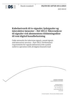 DANSK DS/EN IEC 60728-101-2