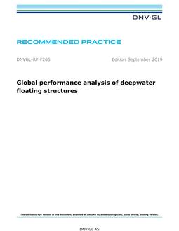 DNV DNVGL-RP-F205