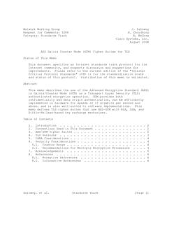 IETF RFC 5288