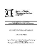 SCTE 37 2008