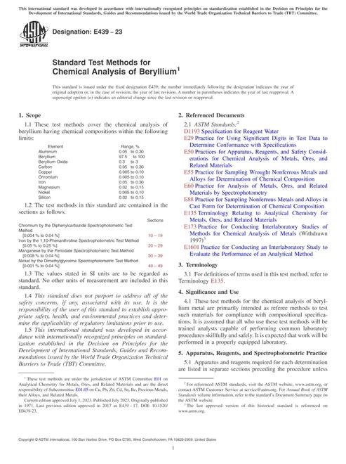 ASTM E439-23