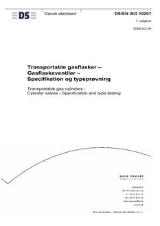 DANSK DS/EN ISO 10297