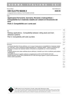 CEI CLC/TS 50238-3