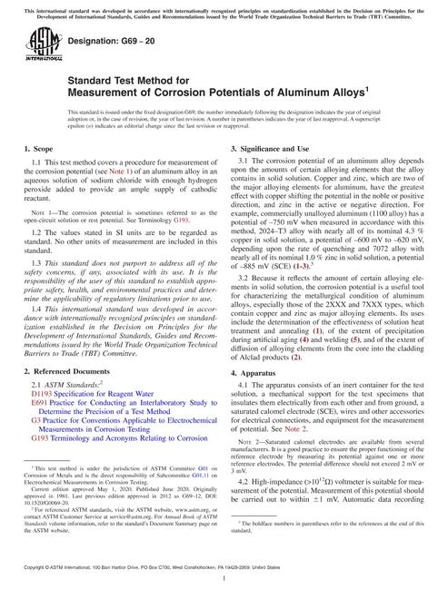 ASTM G69-20