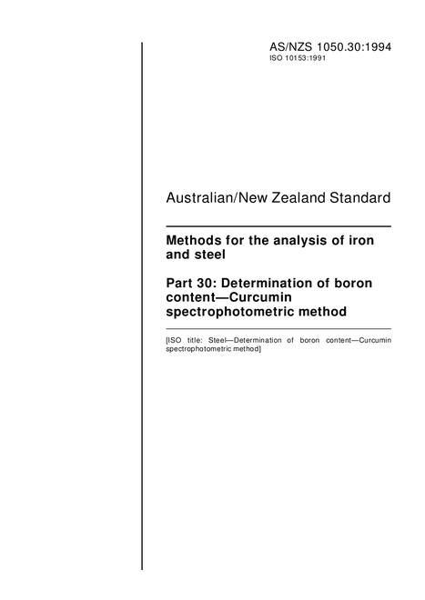 AS/NZS 1050.30:1994