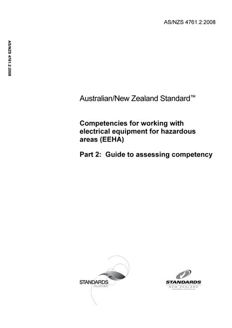 AS/NZS 4761.2:2008