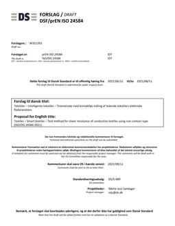 DANSK DSF/PREN ISO 24584
