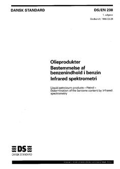 DANSK DS/EN 238