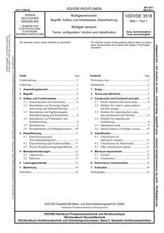 VDI VDI/VDE 3518 BLATT 1