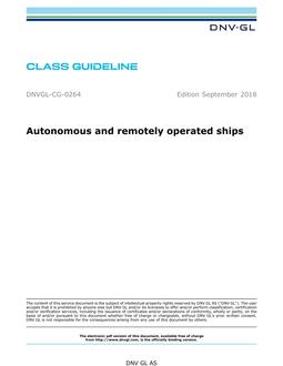 DNV DNVGL-CG-0264