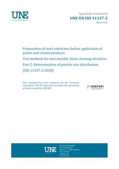 AENOR UNE-EN ISO 11127-2