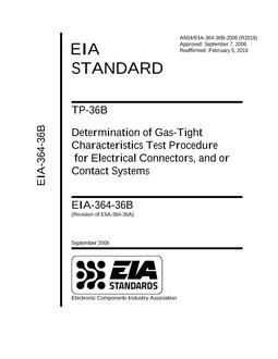ECIA EIA-364-36B