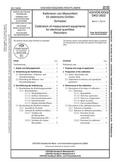 VDI VDI/VDE/DGQ/DKD 2622 BLATT 21