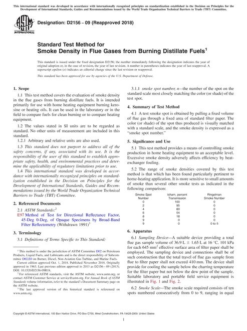 ASTM D2156-09(2018)
