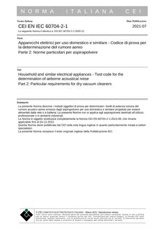 CEI EN IEC 60704-2-1