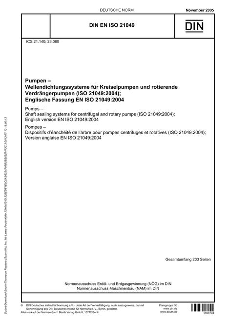 DIN EN ISO 21049