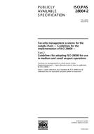 ISO/PAS 28004-2:2012