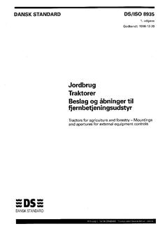 DANSK DS/ISO 8935