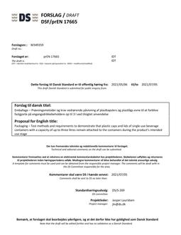 DANSK DSF/PREN 17665