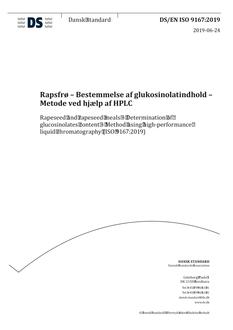 DANSK DS/EN ISO 9167