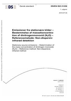 DANSK DS/EN ISO 21258