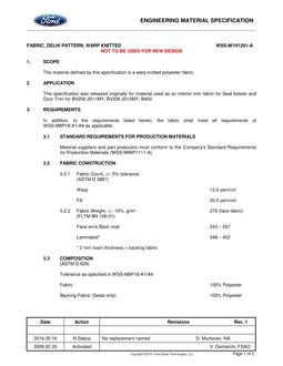 FORD WSS-M1H1201-A