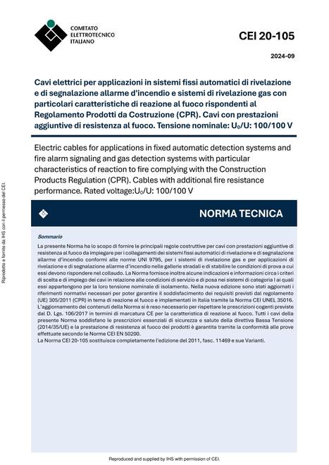 CEI 20-105