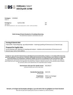 DANSK DSF/FPREN 15788
