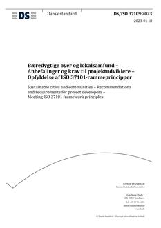 DANSK DS/ISO 37109
