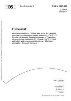 DANSK DS/EN 4611-004