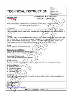 NR TI 110 ISSUE 1