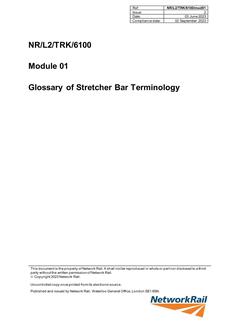 NR NR/L2/TRK/6100/MOD01 ISSUE 2
