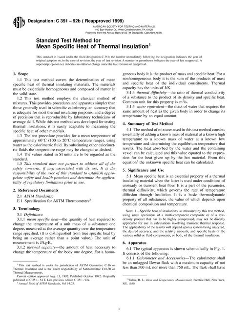 ASTM C351-92b(1999)