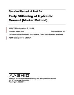 AASHTO T 185-23