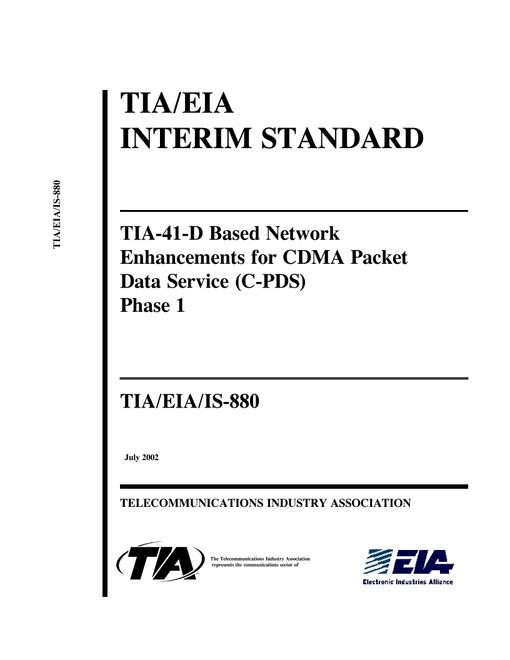 TIA TIA/EIA/IS-880