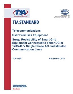 TIA ANSI/TIA-1194