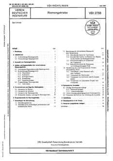 VDI VDI 2758