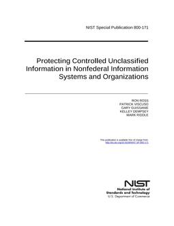NIST SP 800-171