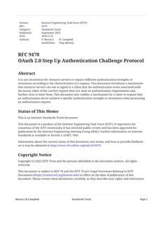 IETF RFC 9470