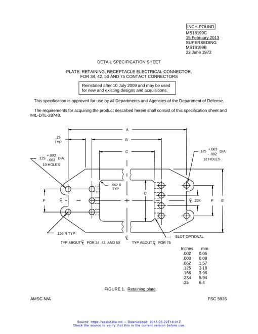 MIL MS18199C